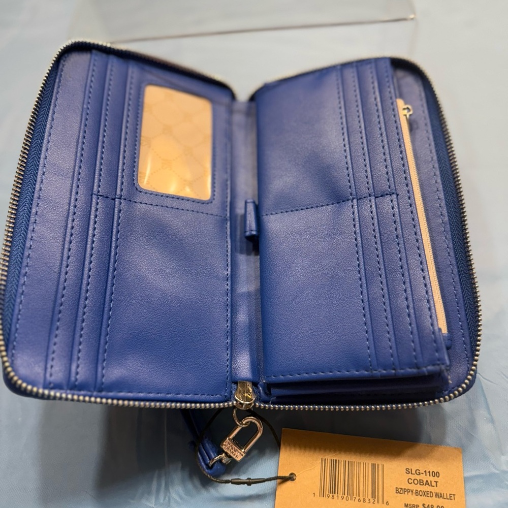 Steve Madden Royal Blue Wristlet Clutch - Picture 6 of 8
